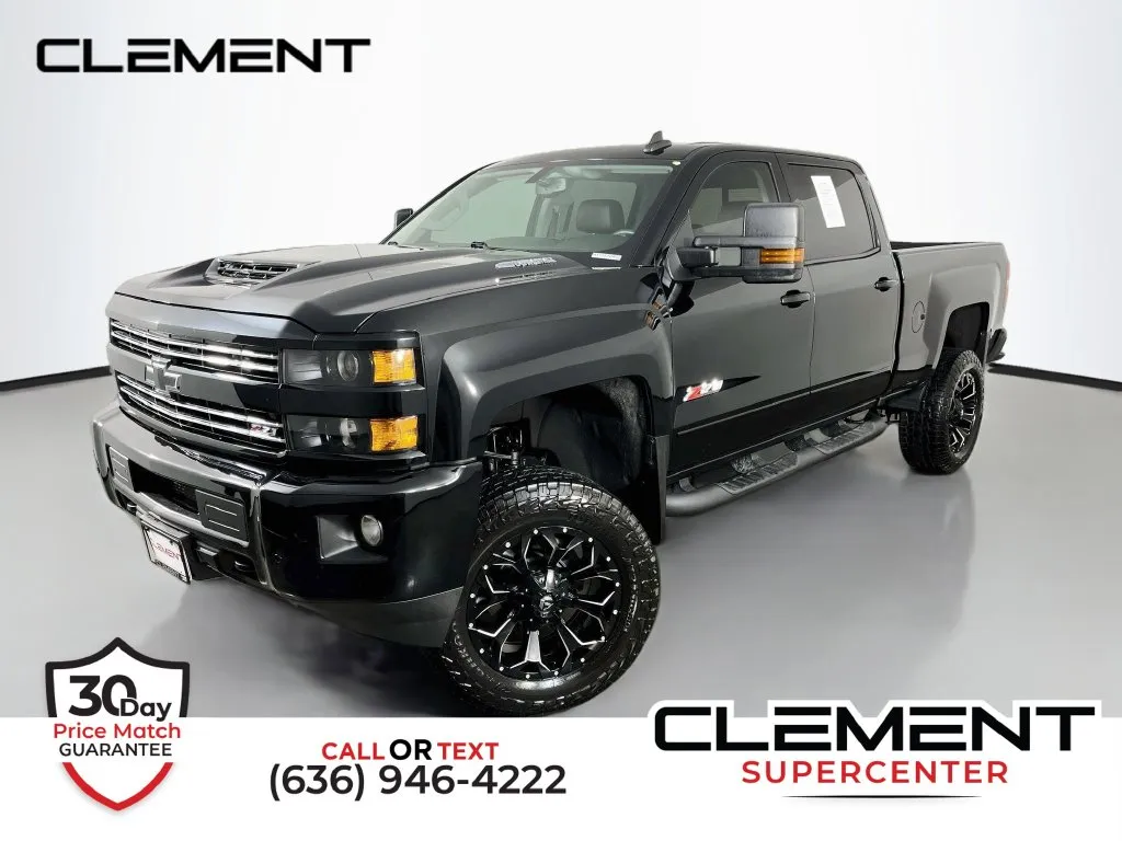 Black 2019 Chevrolet Silverado 2500 HD LTZ for sale in St. Charles, MO
