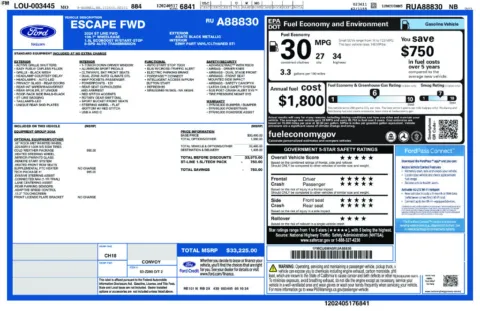Photos of 2024 Ford Escape ST-Line for sale in St. Charles, MO at Clement Supercenter