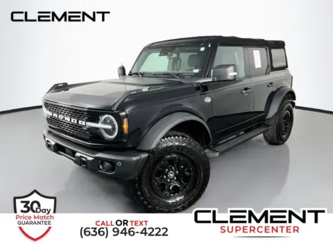 Black 2023 Ford Bronco Wildtrak for sale in St. Charles, MO