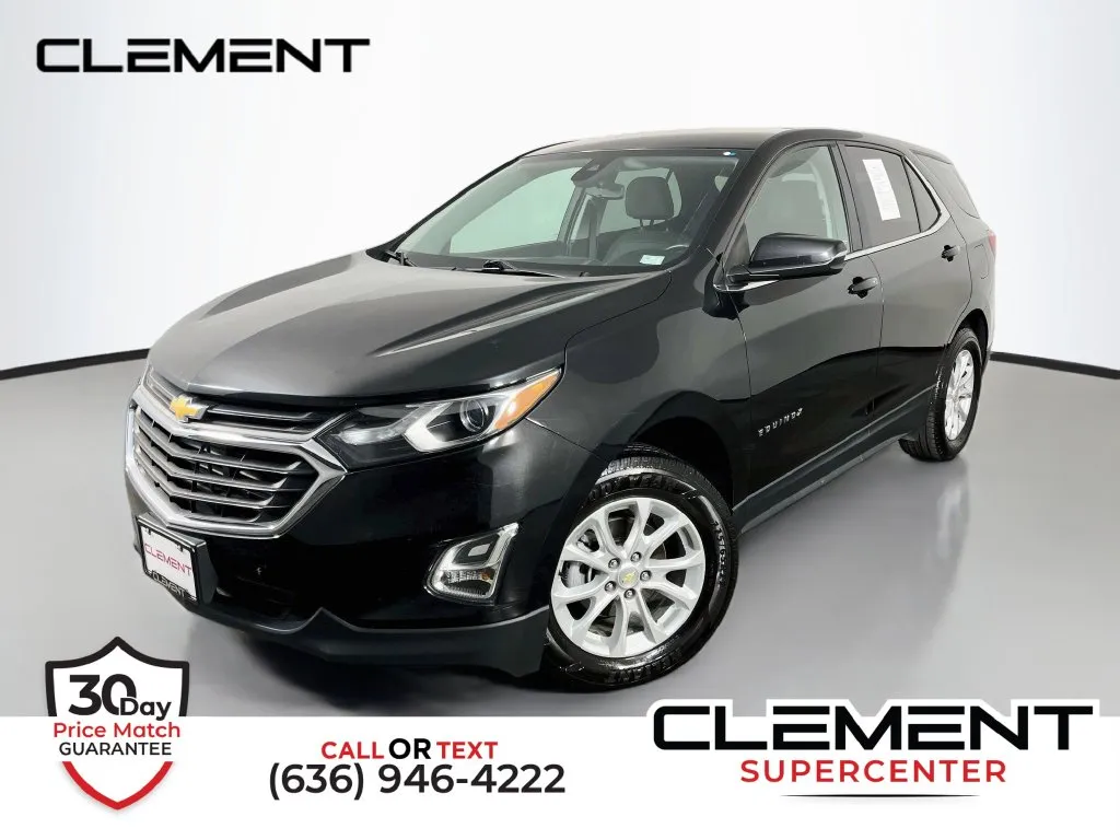 Black 2019 Chevrolet Equinox LT for sale in St. Charles, MO