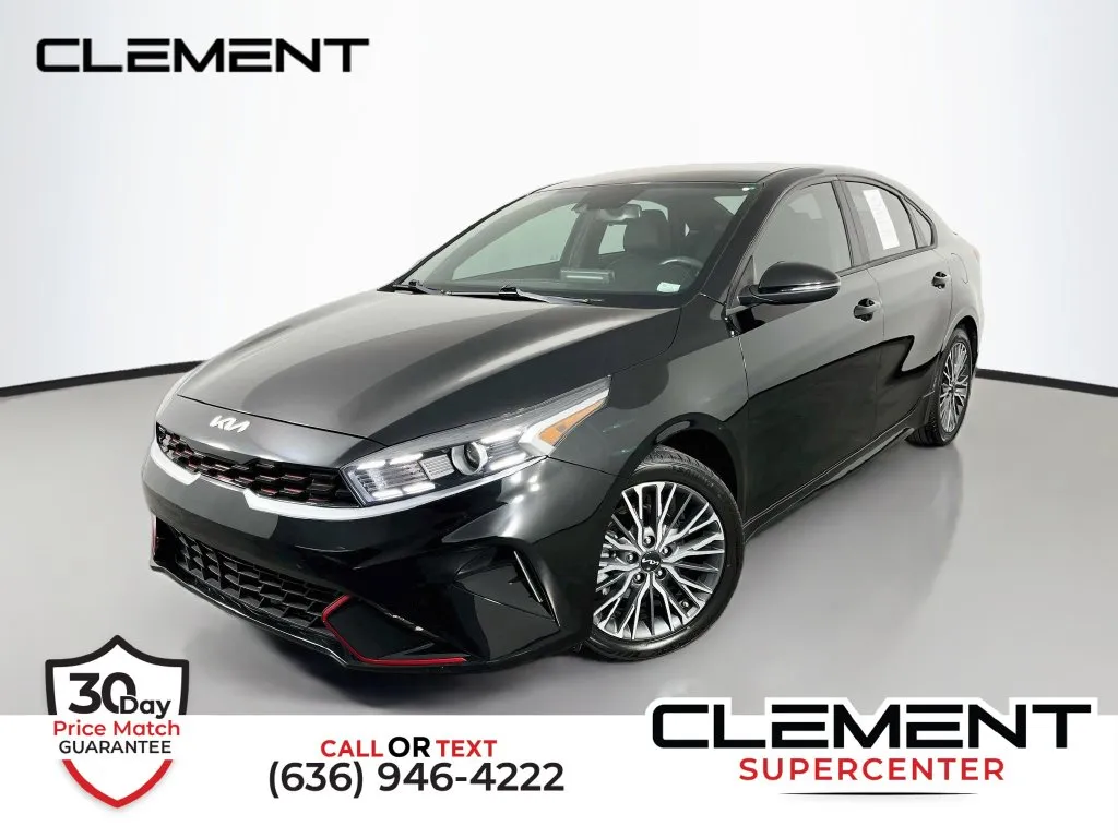 Black 2023 Kia Forte GT-Line for sale in St. Charles, MO