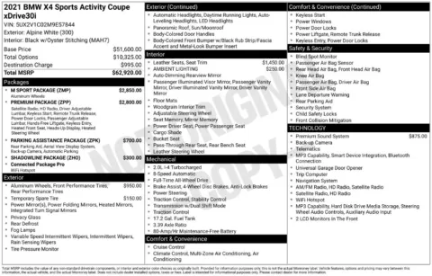 Photos of 2021 BMW X4 xDrive30i for sale in St. Charles, MO at Clement Supercenter
