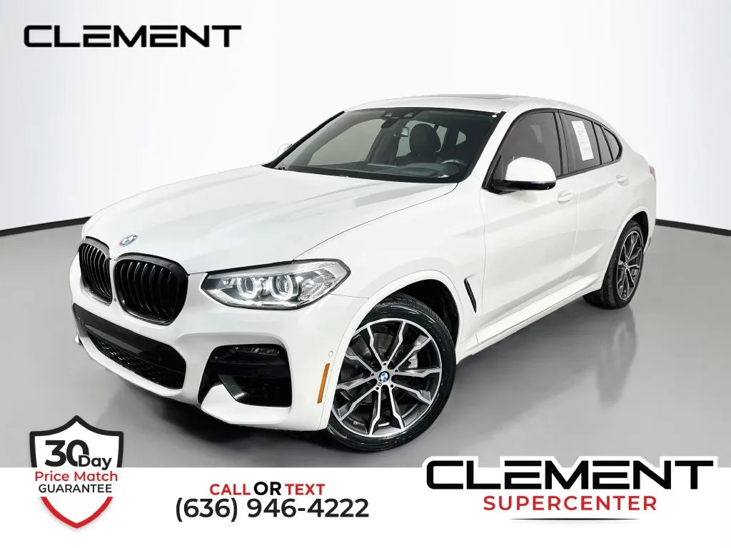 White 2021 BMW X4 xDrive30i for sale in St. Charles, MO