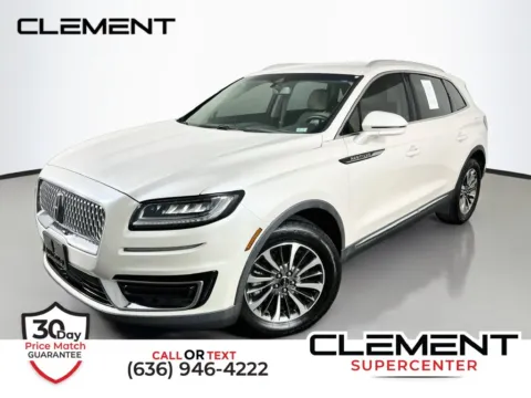White 2019 Lincoln Nautilus Select for sale in St. Charles, MO