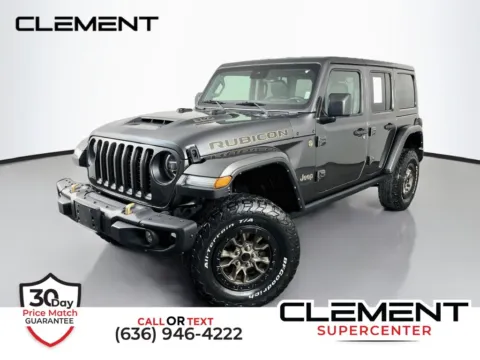 Gray 2022 Jeep Wrangler Unlimited Rubicon 392 for sale in St. Charles, MO