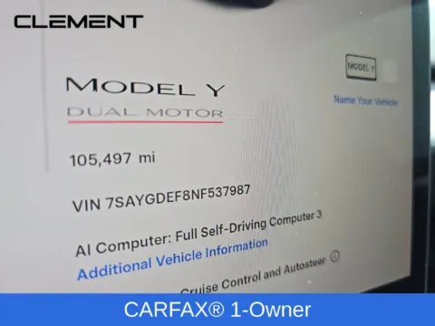 Another view of 2022 Tesla Model Y Performance for sale in St. Charles, MO at Clement Supercenter