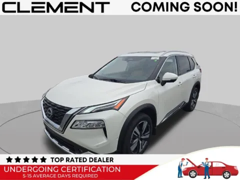 White 2022 Nissan Rogue Platinum for sale in St. Charles, MO