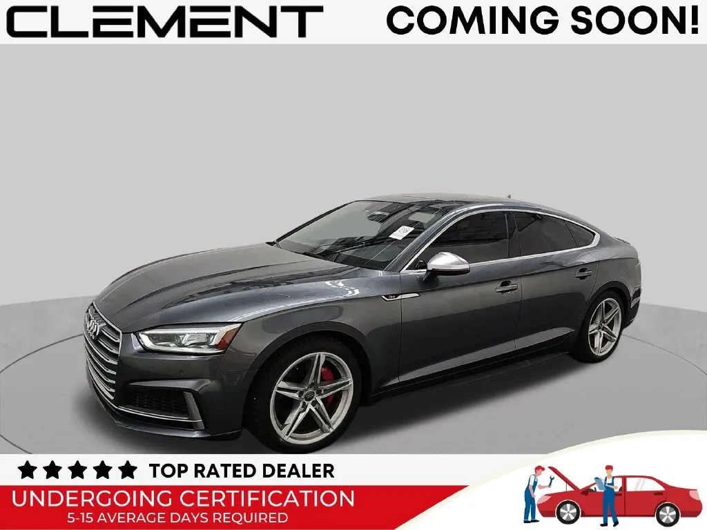 Gray 2018 Audi S5 Sportback 3.0T Prestige for sale in St. Charles, MO