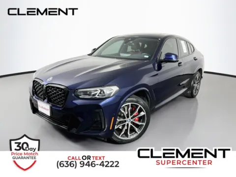 Blue 2022 BMW X4 xDrive30i for sale in St. Charles, MO