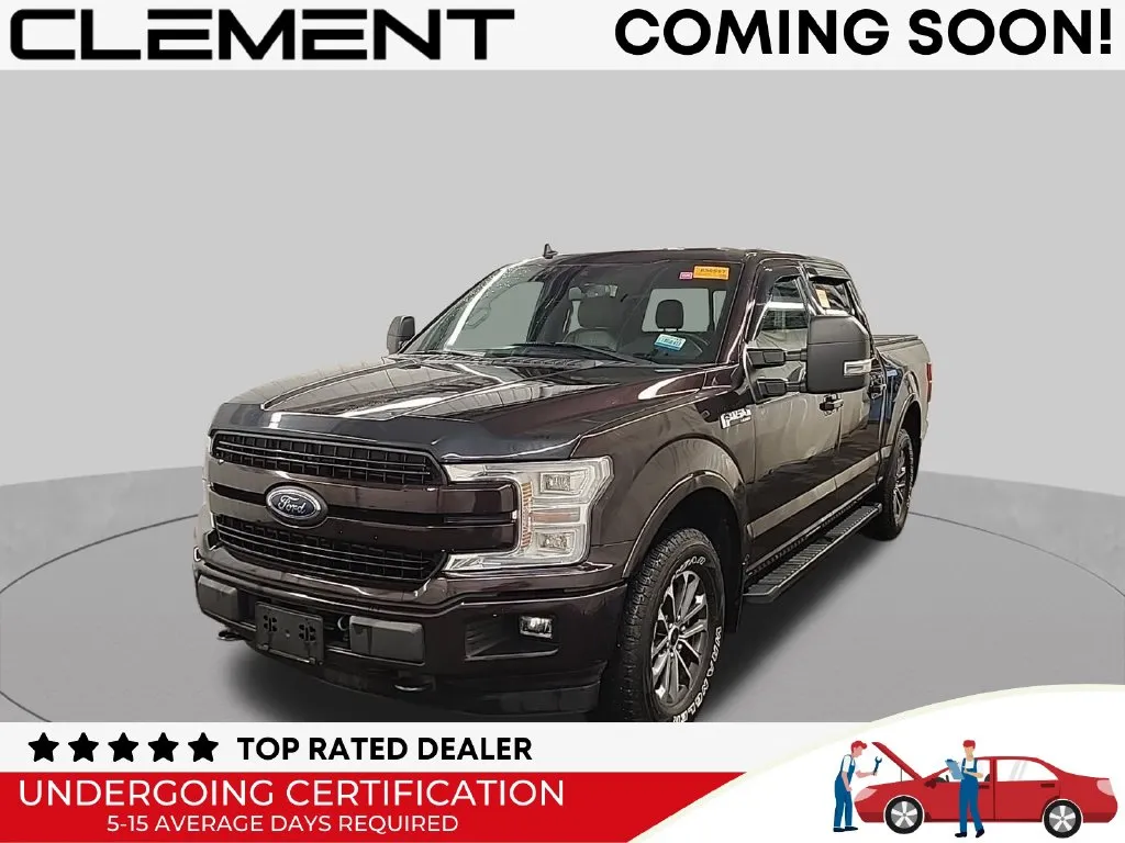 Red 2019 Ford F-150 Lariat for sale in St. Charles, MO