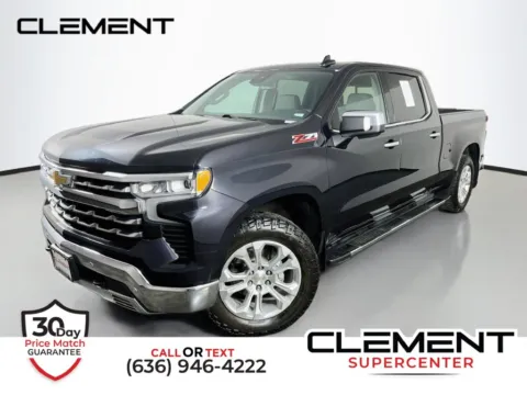 Gray 2024 Chevrolet Silverado 1500 LTZ for sale in St. Charles, MO