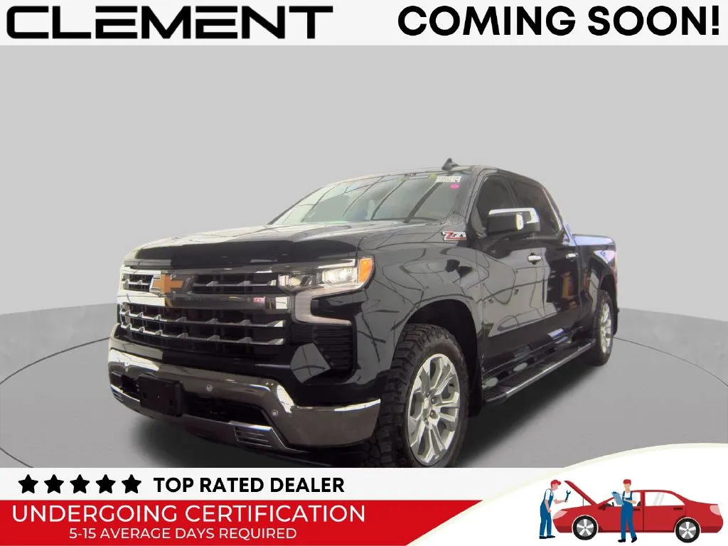 Gray 2024 Chevrolet Silverado 1500 LTZ for sale in St. Charles, MO