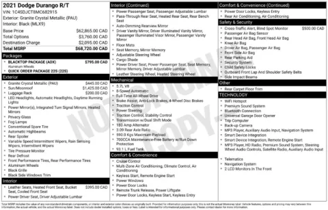 Photos of 2021 Dodge Durango R/T for sale in St. Charles, MO at Clement Supercenter