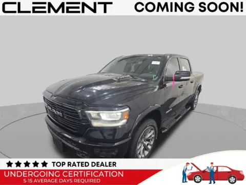 Black 2022 Ram 1500 Laramie for sale in St. Charles, MO