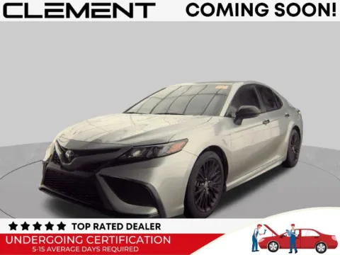 Silver 2021 Toyota Camry SE Nightshade for sale in St. Charles, MO