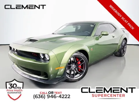 Green 2022 Dodge Challenger R/T Scat Pack Widebody for sale in St. Charles, MO