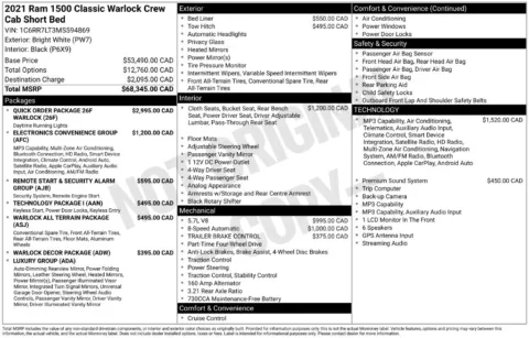More photos of 2021 Ram 1500 Classic Warlock at Clement Supercenter, MO