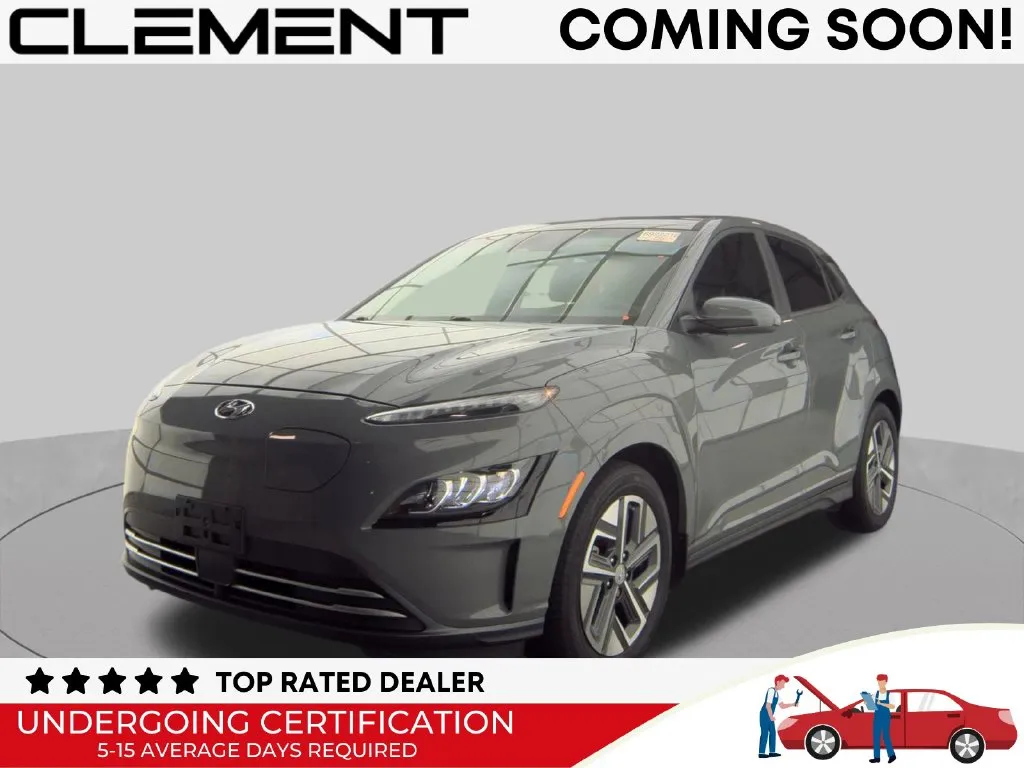 Gray 2023 Hyundai Kona Electric Limited for sale in St. Charles, MO
