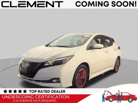 White 2025 Nissan Leaf SV Plus for sale in St. Charles, MO