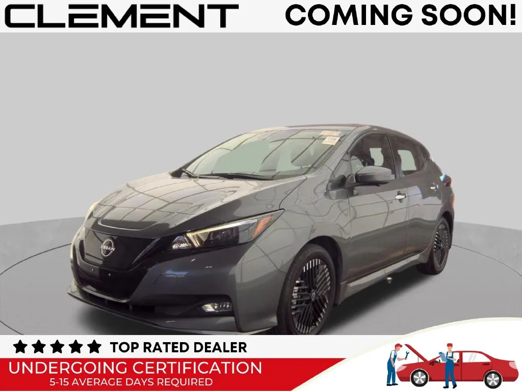 Gray 2025 Nissan Leaf SV Plus for sale in St. Charles, MO
