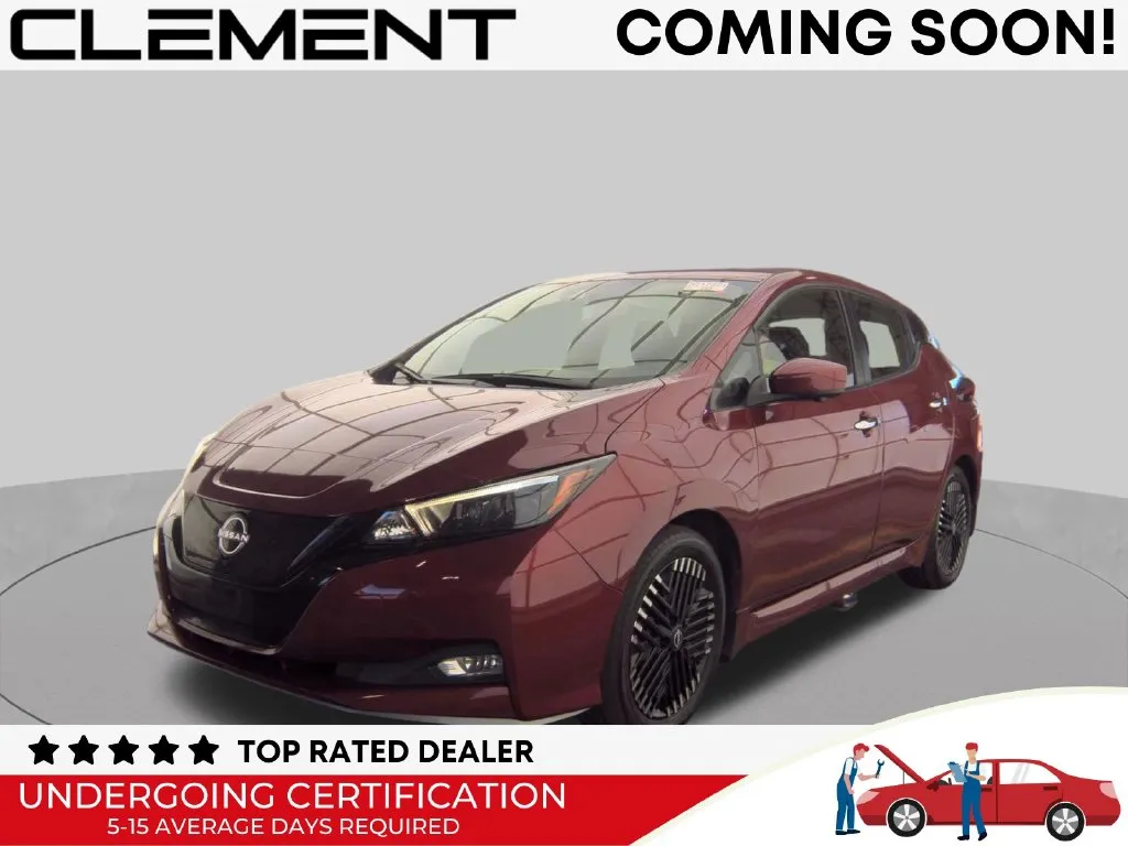 Red 2025 Nissan Leaf SV Plus for sale in St. Charles, MO