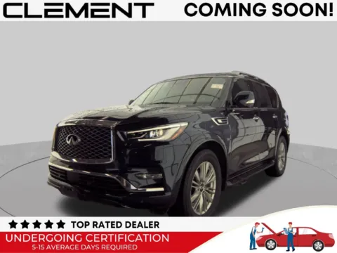 Beige 2019 INFINITI QX80 LUXE for sale in St. Charles, MO