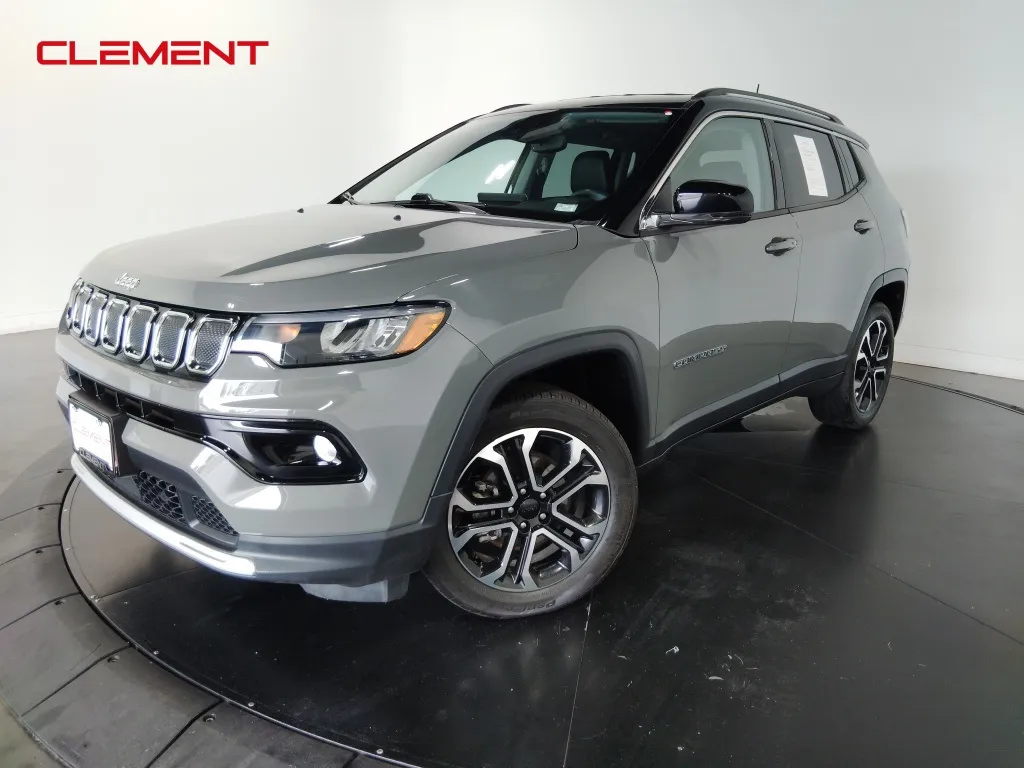 Gray 2022 Jeep Compass Limited for sale in St. Charles, MO