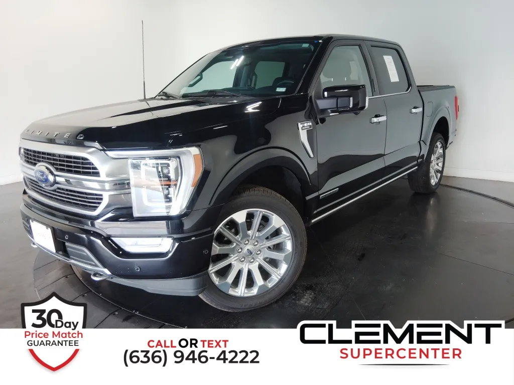 Black 2023 Ford F-150 Limited for sale in St. Charles, MO