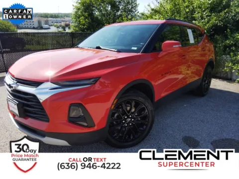Red 2022 Chevrolet Blazer LT for sale in St. Charles, MO