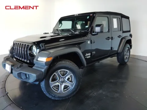 Black 2021 Jeep Wrangler Unlimited Sport S for sale in St. Charles, MO