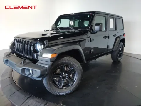 Black 2021 Jeep Wrangler Unlimited Sport Altitude for sale in St. Charles, MO