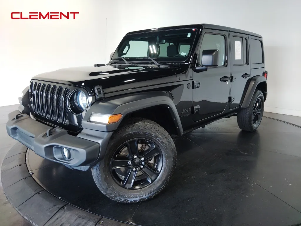 Black 2021 Jeep Wrangler Unlimited Sport Altitude for sale in St. Charles, MO