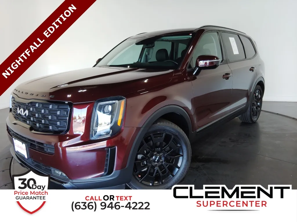 Red 2022 Kia Telluride SX for sale in St. Charles, MO