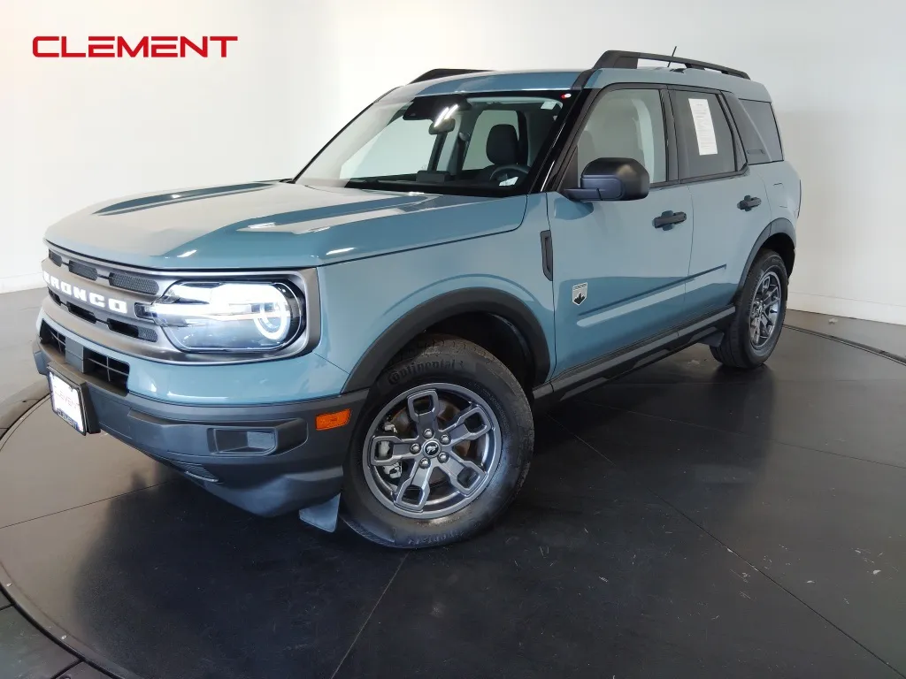 Blue 2022 Ford Bronco Sport Big Bend for sale in St. Charles, MO