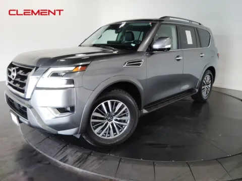 Gray 2023 Nissan Armada SL for sale in St. Charles, MO