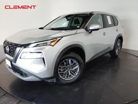 Silver 2023 Nissan Rogue SV for sale in St. Charles, MO