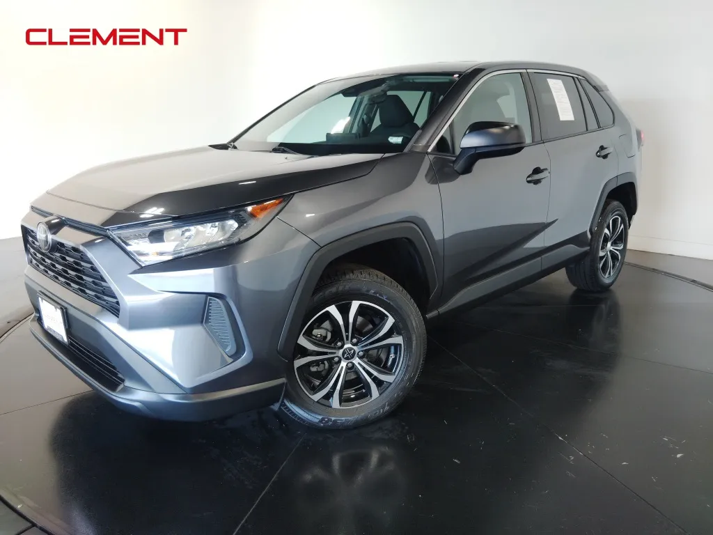 Gray 2022 Toyota RAV4 LE for sale in St. Charles, MO