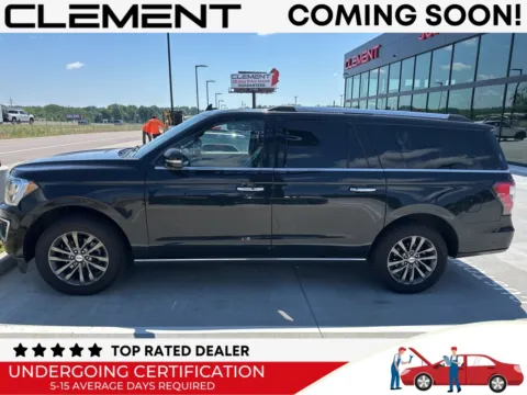 Black 2021 Ford Expedition Max Limited for sale in St. Charles, MO