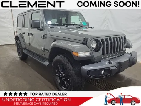 Gray 2021 Jeep Wrangler Unlimited Sahara Altitude for sale in St. Charles, MO
