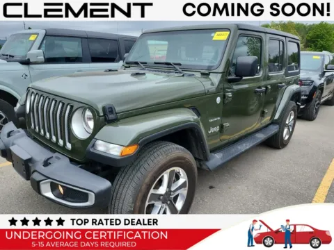 Green 2021 Jeep Wrangler Unlimited Sahara for sale in St. Charles, MO