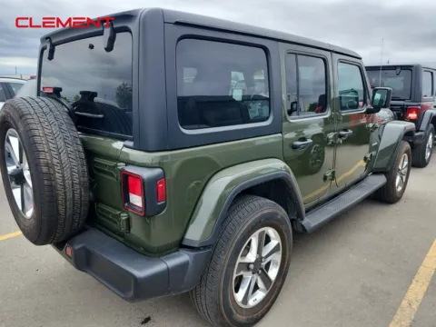 Another view of 2021 Jeep Wrangler Unlimited Sahara for sale in St. Charles, MO at Clement Supercenter