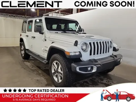 White 2021 Jeep Wrangler Unlimited Sahara for sale in St. Charles, MO