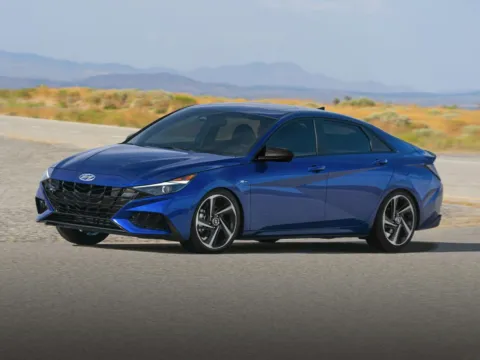 White 2023 Hyundai Elantra N Line for sale in St. Charles, MO