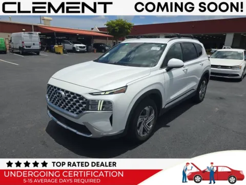 White 2022 Hyundai Santa Fe SEL for sale in St. Charles, MO