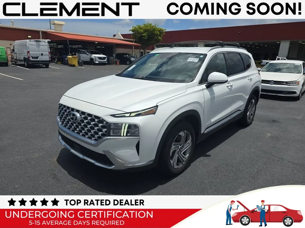 White 2022 Hyundai Santa Fe SEL for sale in St. Charles, MO