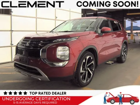Red 2023 Mitsubishi Outlander SE for sale in St. Charles, MO