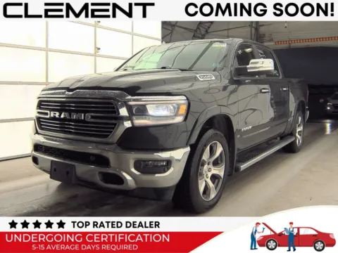 Black 2019 Ram 1500 Laramie for sale in St. Charles, MO