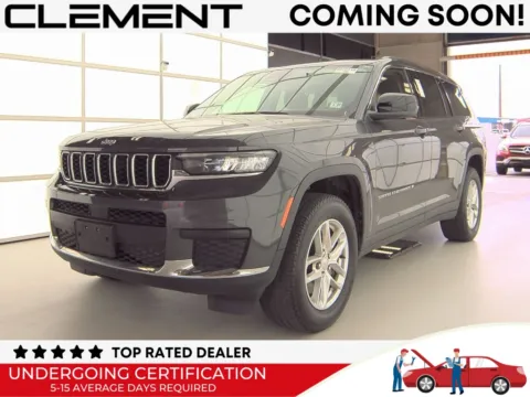Gray 2022 Jeep Grand Cherokee L Laredo for sale in St. Charles, MO