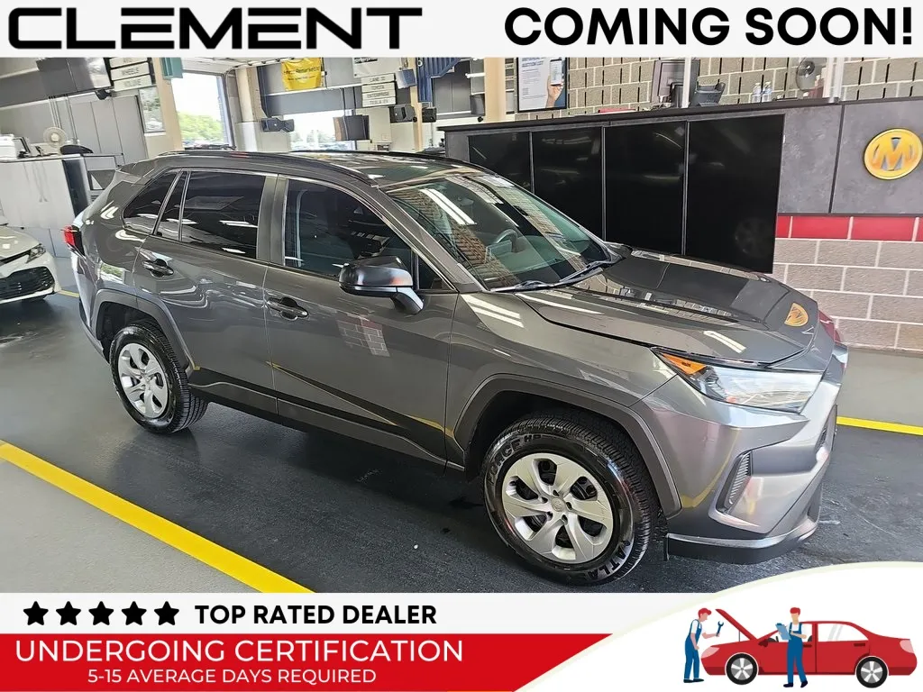 Gray 2021 Toyota RAV4 LE for sale in St. Charles, MO