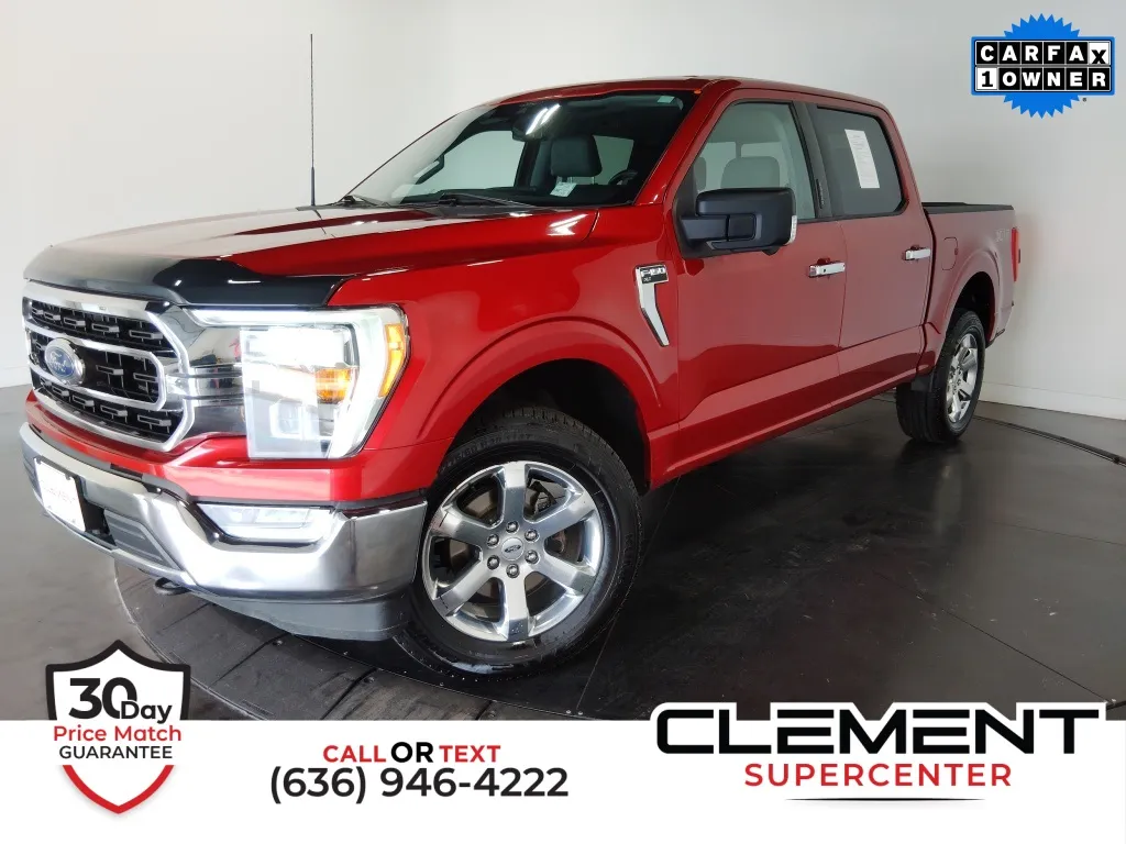Red 2022 Ford F-150 XLT for sale in St. Charles, MO